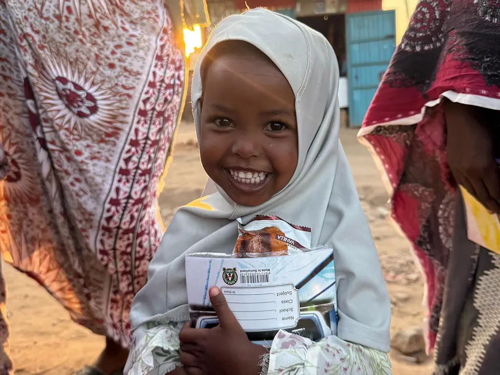 Ein Schulkind unserer Schule in Hargeisa